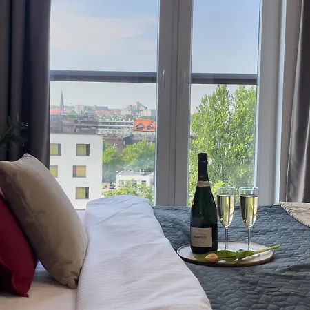 Urban Premium Sokolska 30a Towers No 58, 2 Free Garages, Gym & Sauna, Self Check-in Apartment *