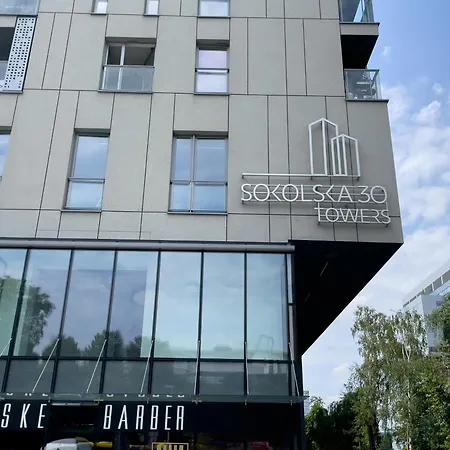 아파트 Urban Premium Sokolska 30a Towers - No 58 - 2 Free Garages, Gym & Sauna 카토비체