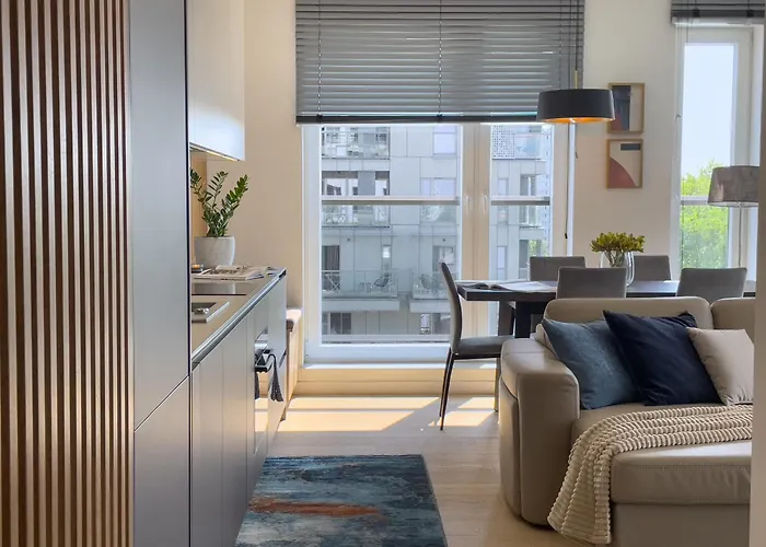 Urban Premium Sokolska 30a Towers No 58, 2 Free Garages, Gym & Sauna, Self Check-in Appartement