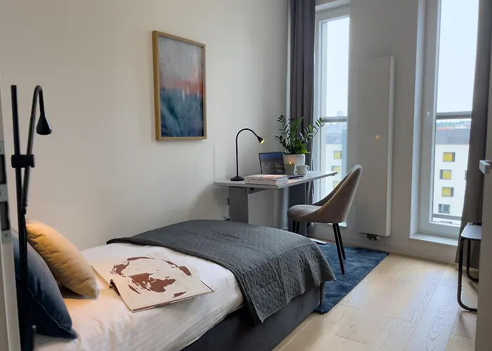 Urban Premium Sokolska 30a Towers No 58, 2 Free Garages, Gym & Sauna, Self Check-in Appartement